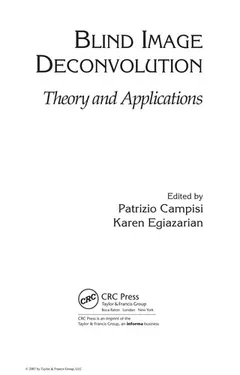 Blind image deconvolution by Patrizio Campisi