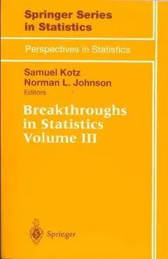 Breakthroughs in statistics by Samuel Kotz
