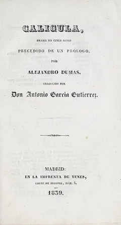Caligula by Alexandre Dumas