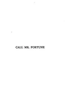 Call Mr. Fortune by H. C. Bailey