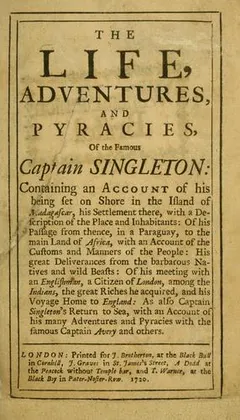 Captain Singleton by Daniel Defoe