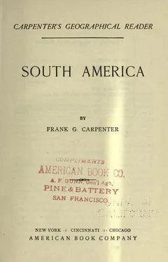 Carpenter's geographical reader by Frank G. Carpenter
