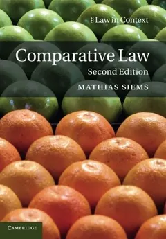 Comparative Law by Mathias Siems