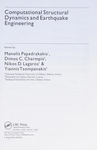Computational structural dynamics and earthquake engineering