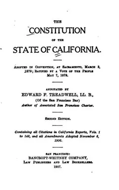 Constitution by California.