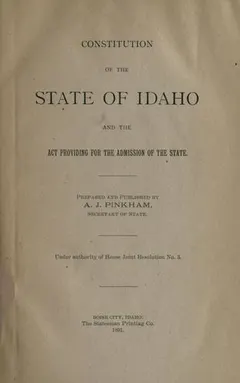 Constitution by Idaho.