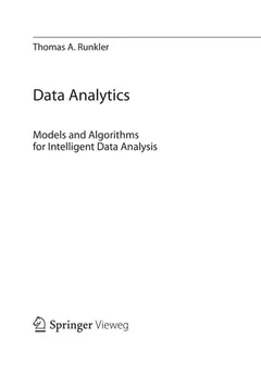 Data Analytics by Thomas A. Runkler