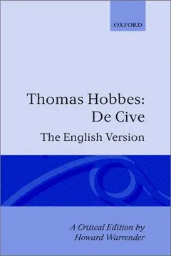 De cive by Thomas Hobbes