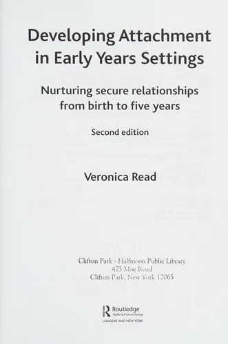 Developing attachment in early years settings