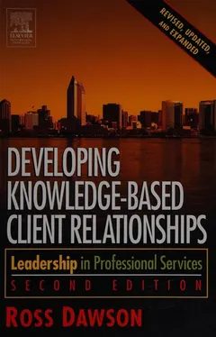 Developing Knowledge-Based Client Relationships by Ross Dawson