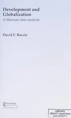 Development and Globalization by David F. Ruccio