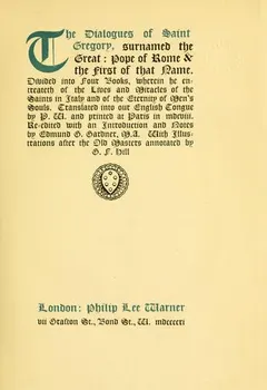 Dialogi by Pope Gregory I