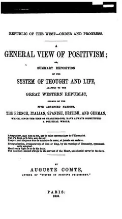 Discours sur l'ensemble du positivisme by Auguste Comte