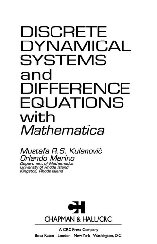 Discrete dynamical systems and difference equations with Mathematica