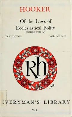 Ecclesiastical polity by Richard Hooker