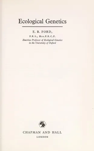 Ecological genetics