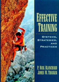 Effective training by P. Nick Blanchard
