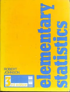 Elementary Statistics by Robert Russell Johnson