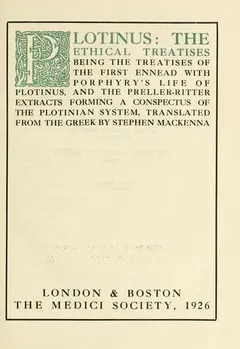 Enneads by Plotinus