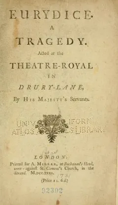 Eurydice by David Mallet