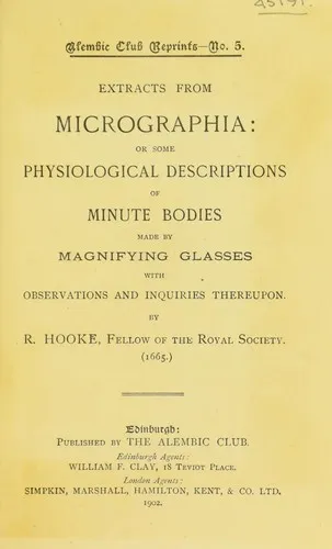 Extracts from Micrographia