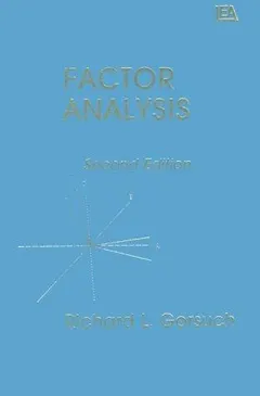 Factor analysis by Richard L. Gorsuch
