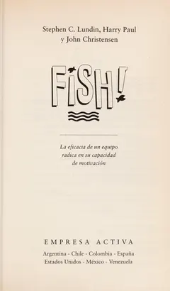 Fish! by Stephen C. Lundin