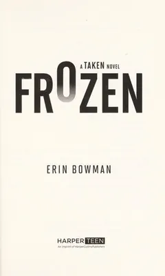 Frozen by Erin Bowman