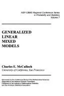 Generalized, linear, and mixed models