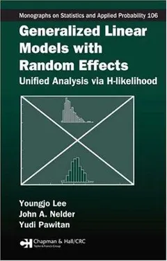 Generalized linear models with random effects by Youngjo Lee