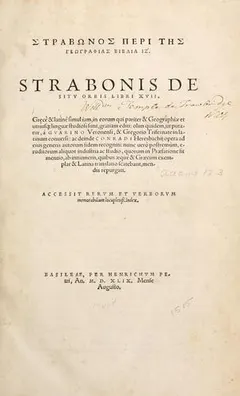 Geography by Strabo