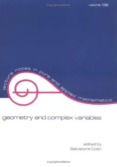Geometry and complex variables by S. Coen