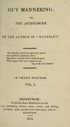Guy Mannering by Sir Walter Scott