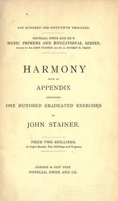 Harmony by Stainer, John Sir