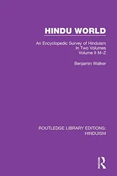 Hindu World by Walker, Benjamin