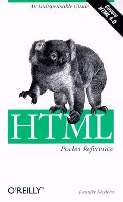 HTML by Jennifer Niederst Robbins