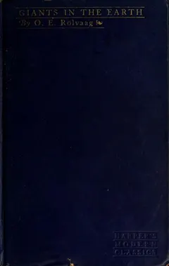 I de dage by O. E. Rølvaag