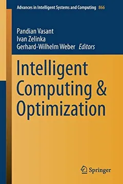 Intelligent Computing & Optimization by Pandian Vasant