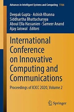 International Conference on Innovative Computing and Communications by Deepak Gupta