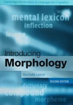 Introducing Morphology by Rochelle Lieber