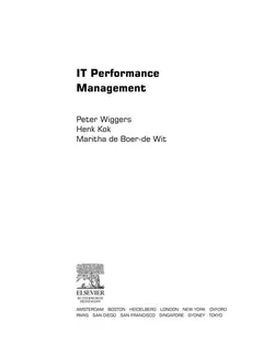IT performance management by Peter Wiggers