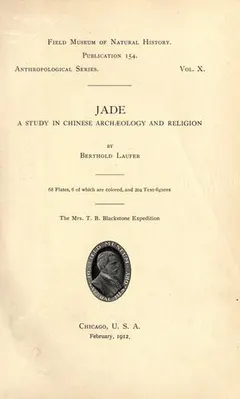 Jade by Berthold Laufer