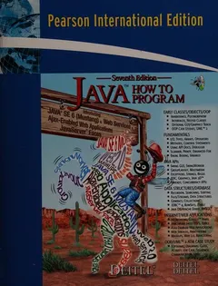 Java how to program by Paul J. Deitel
