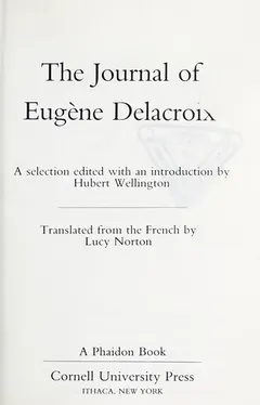 Journal by Eugène Delacroix