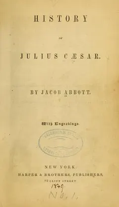 Julius Caesar by Jacob Abbott