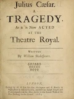 Julius Caesar by William Shakespeare