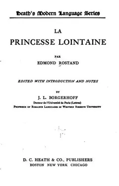 La Princesse Lointaine by Edmond Rostand