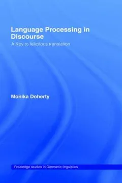 Language Processing in Discourse by Monika Doherty