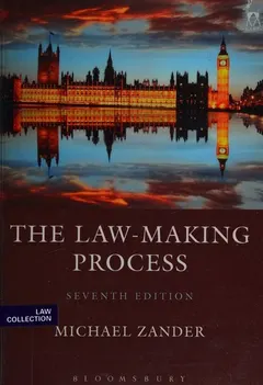 Law-Making Process by Michael Zander