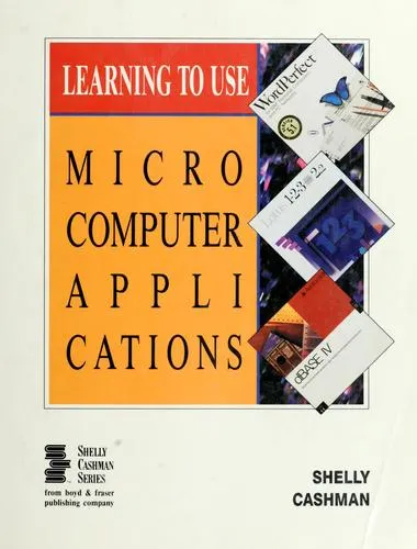 Learning to use microcomputer applications